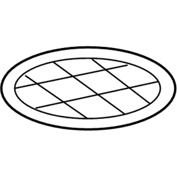 5133638AA Mopar Grille-Vent Illustration 1 of 1