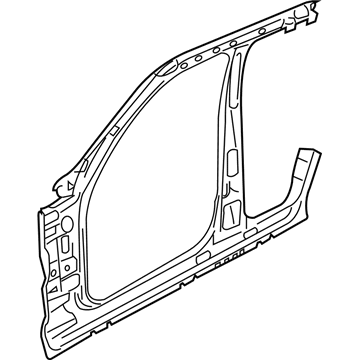 68030748AB Mopar Body Side Aperture Outer Panel Illustration 1 of 1