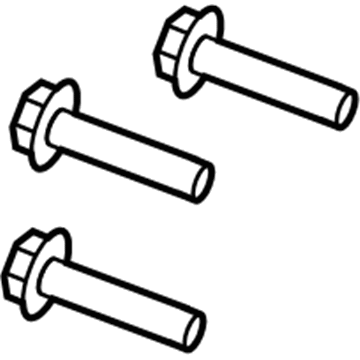 Mopar 68134373AA Hexagon Flange Head Screw 68134373AA Mopar Hexagon Flange Head Screw Illustration 1 of 1