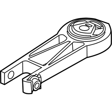 68159672AA Mopar Support-Transmission Mount Illustration 1 of 1