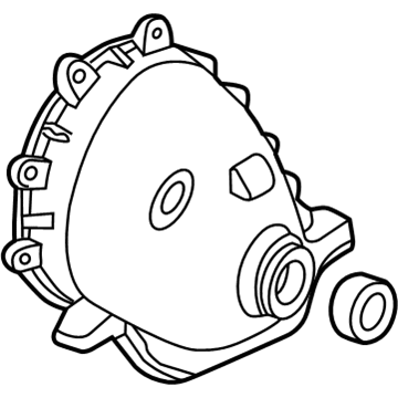 2002 Jeep Wrangler Timing Cover - 53010421