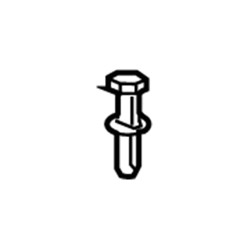 6104900AA Mopar Rivet Illustration 1 of 1