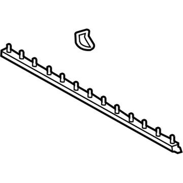 5101306AA Mopar Hood Seal Illustration 1 of 1