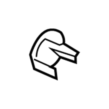 5LJ78HL1AA Mopar Cap-Lift Handle Illustration 1 of 1