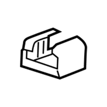 5LJ32LA8AA Mopar Seat Track Cover Illustration 1 of 1