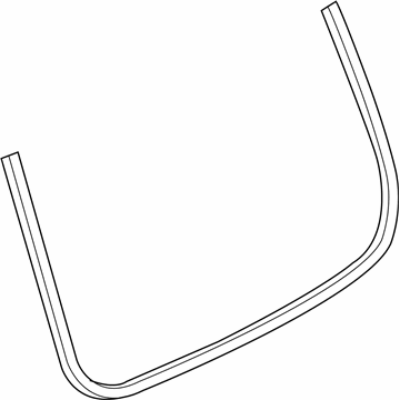 5067159AF Mopar Liftgate Opening Weatherstrip Illustration 1 of 1