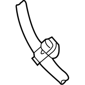 4894288AD Mopar Hose-LIFTGATE Washer Illustration 1 of 1