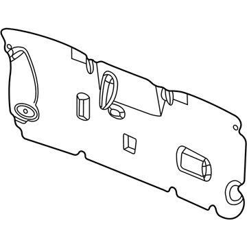 55360309AC Mopar Shield-LIFTGATE Inner Illustration 1 of 1