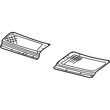 5030956AA Mopar Screen-Air Inlet Illustration 1 of 1