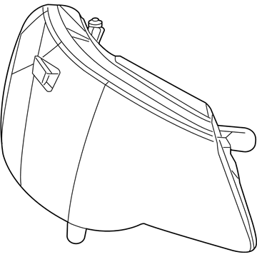 Mopar Headlight - 5182590AE