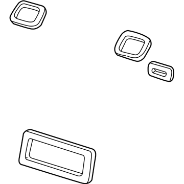 4885000 Mopar Seal-A/C And Heater Unit Illustration 1 of 1