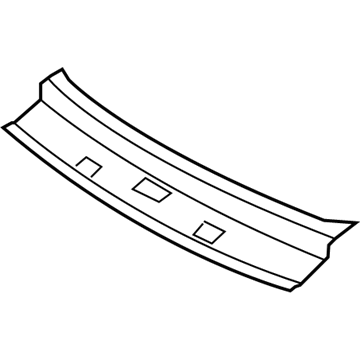 55360765AA Mopar Roof Front Header Illustration 1 of 1