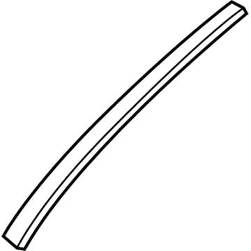 57010111AB Mopar Roof Molding Illustration 1 of 1