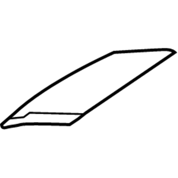 Mopar 68010378AA Instrument Panel Cover 68010378AA Mopar Instrument Panel Cover Illustration 1 of 1