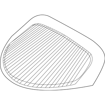 Mopar 68110780AC BACKLITE-LIFTGATE 68110780AC Mopar BACKLITE-LIFTGATE Illustration 1 of 1