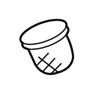 Mopar 5119374AA Filter-Brake Master Cylinder 5119374AA Mopar Filter-Brake Master Cylinder Illustration 1 of 1