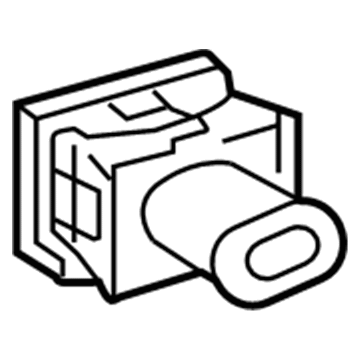 Mopar 5120749AA Connector 5120749AA Mopar Connector Illustration 1 of 1