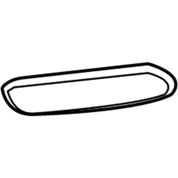 WP74DX9AA Mopar Defroster Grille Illustration 1 of 1