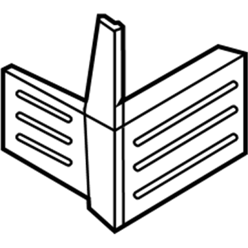 4806247AA Mopar Heat Shield Illustration 1 of 1