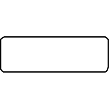 Mopar 5122350AA Glass-BODYSIDE Window 5122350AA Mopar Glass-BODYSIDE Window Illustration 1 of 1