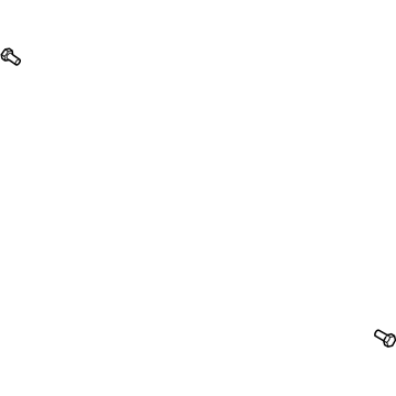 5142386AA Mopar Seat Bolt Illustration 1 of 1