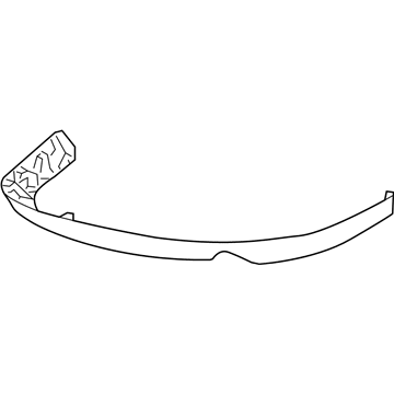 1BK71AXRAB Mopar Extension-Rear FASCIA Illustration 1 of 1