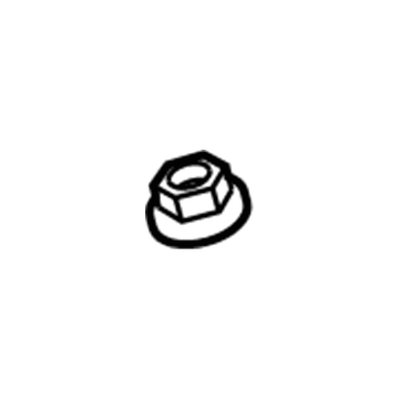 Mopar 6104987AA Nut 6104987AA Mopar Nut Illustration 1 of 1