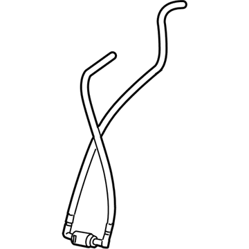 5189354AA Mopar Hose-Washer Reservoir Illustration 1 of 1