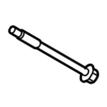 Mopar 6507211AA Hexagon Head Bolt 6507211AA Mopar Hexagon Head Bolt Illustration 1 of 1