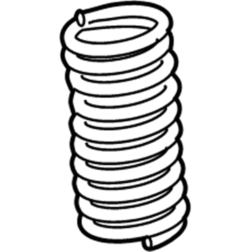 Mopar 4743465AB Rear Coil Spring 4743465AB Mopar Rear Coil Spring Illustration 1 of 1