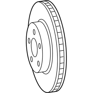 Chrysler 300 Brake Disc - 4755537AA