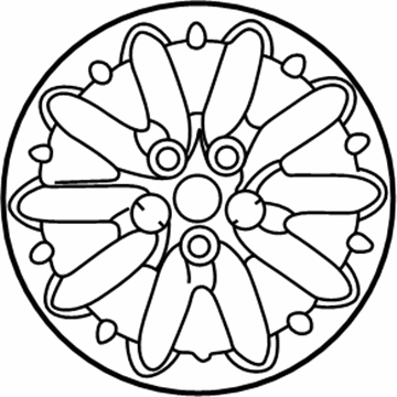 2003 Chrysler 300M Wheel Cover - TW11PAKAA