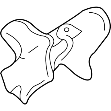4891952AA Mopar Heat Shield Illustration 1 of 1