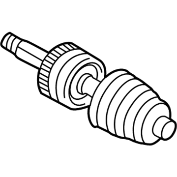 MR446051 Mopar FLANGE-Outer Cv Joint Illustration 1 of 1