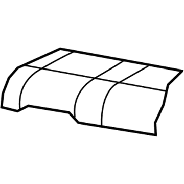 1FZ951J8AA Mopar Rear Seat Cushion Cover Illustration 1 of 1