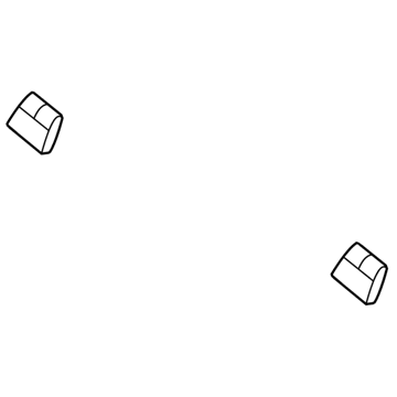 1FX351J8AA Mopar HEADREST-Rear Illustration 1 of 1