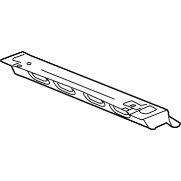 Mopar 55369443AA Header-Roof Upper Rear 55369443AA Mopar Header-Roof Upper Rear Illustration 1 of 1