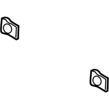 Mopar 6506279AA Nut-U Multi Thread 6506279AA Mopar Nut-U Multi Thread Illustration 1 of 1