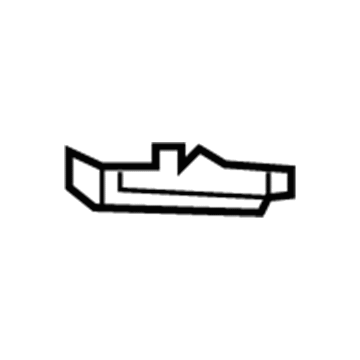 68103180AC Mopar Fascia Support Bracket Illustration 1 of 1
