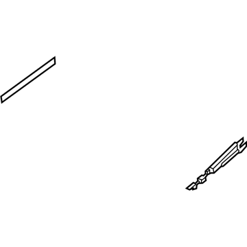 5139814AA Mopar Guide-SUNROOF Glass Illustration 1 of 1