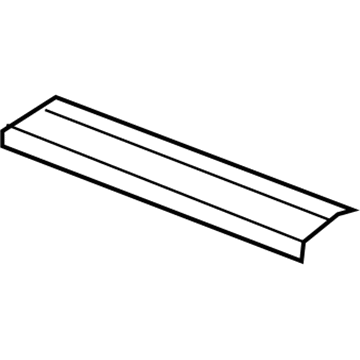 XQ90XDVAE Mopar Scuff Molding Illustration 1 of 1