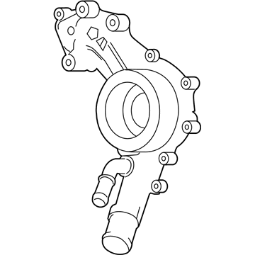 68079412AE Mopar Water Pump Illustration 1 of 1