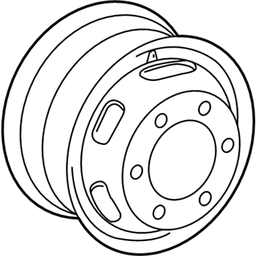 Dodge Sprinter 3500 Spare Wheel - 5104581AA
