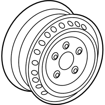 Dodge Sprinter 2500 Spare Wheel - 5103605AA