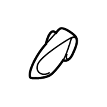 1XS95LU5AA Mopar Seat Recliner Handle Illustration 1 of 1