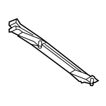 68259240AA Mopar Front Door Glass Channel Illustration 1 of 1