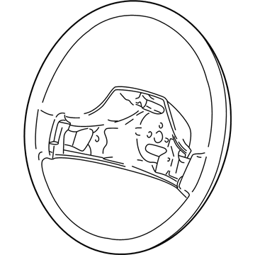 1991 Dodge W150 Steering Wheel - EC28LB7