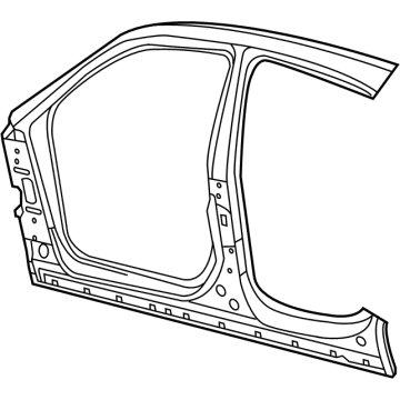 68096291AD Mopar Body Side Aperture Outer Panel Illustration 1 of 1