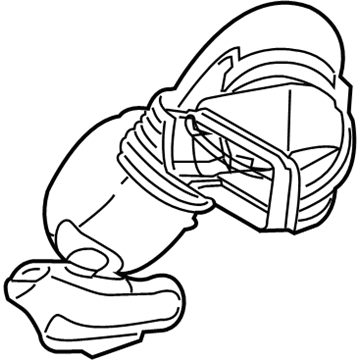 Ram Air Intake Coupling - 68320073AA