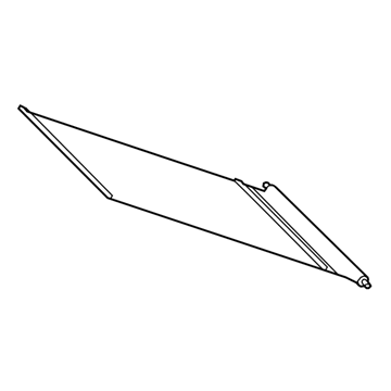 1SX57HDAAB Mopar Sunroof Sunshade Illustration 1 of 1